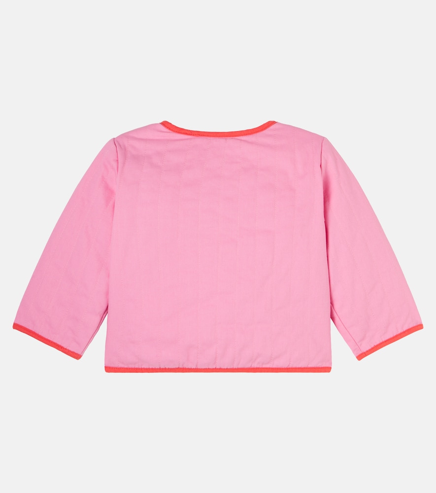  Stella Mccartney Kids Stella Mccartney Kids Baby Embroidered Quilted Jacket 