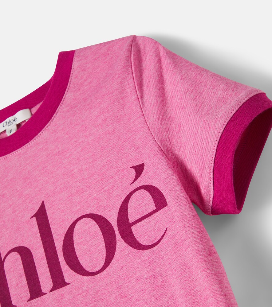  Chloe Kids Chloé Kids T-shirt Aus Baumwoll-jersey 