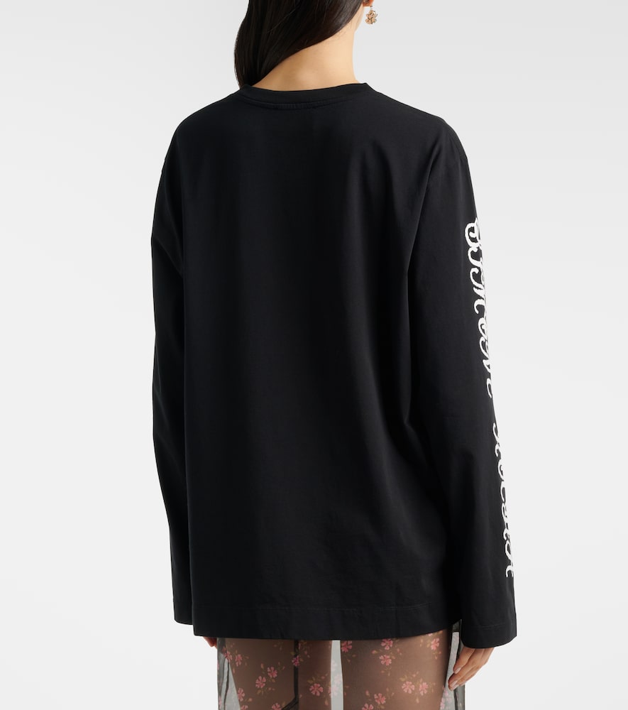  Simone Rocha Simone Rocha Longsleeve Dim Sum Aus Baumwoll-jersey 