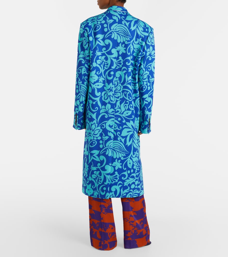  Dries Van Noten Dries Van Noten Rosea Printed Coat 