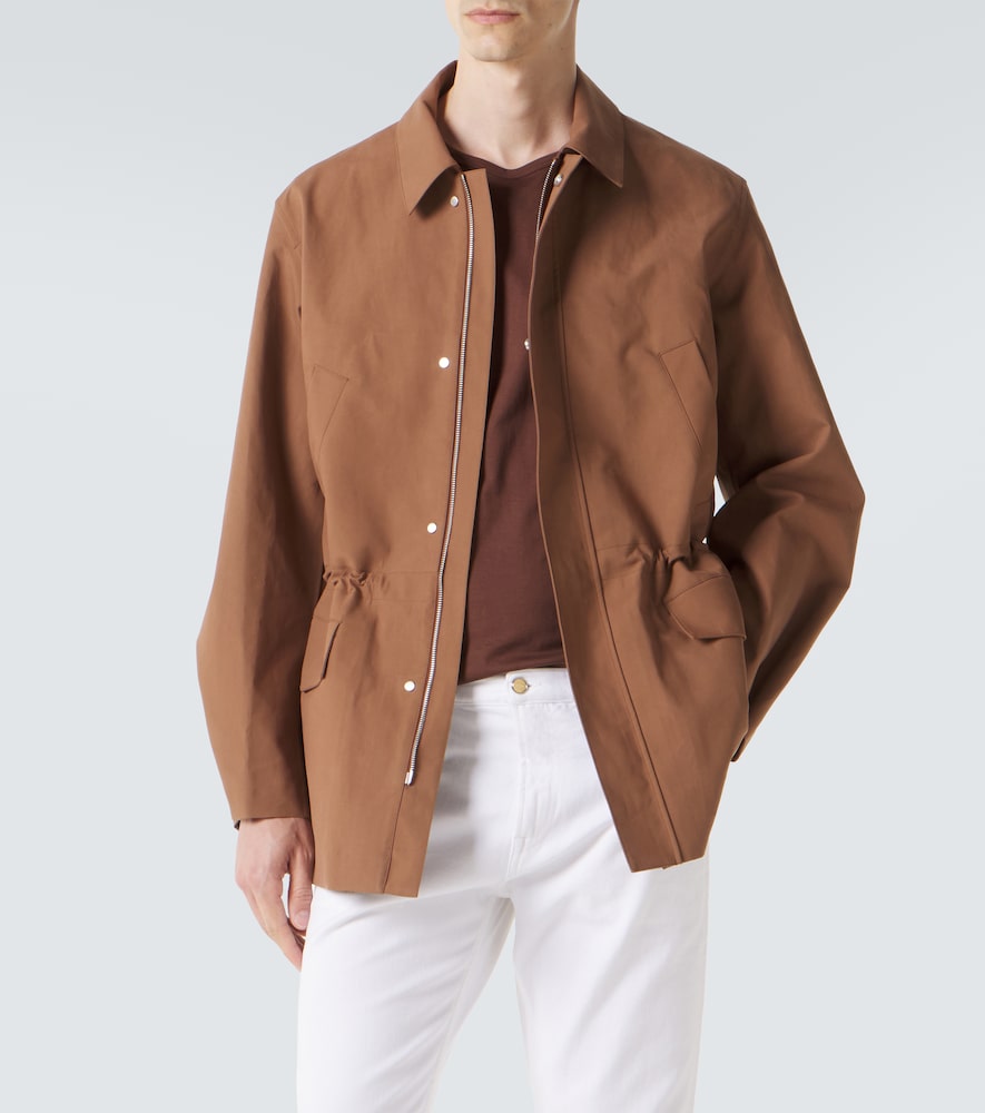 Umit Benan Umit Benan Country Cotton And Linen Jacket 