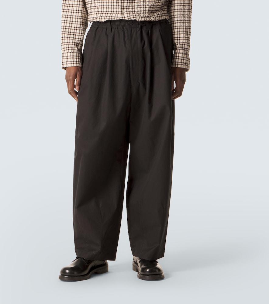  Comme Des Garcons Homme Comme Des Garçons Homme Weite Hose Aus Baumwoll-twill 