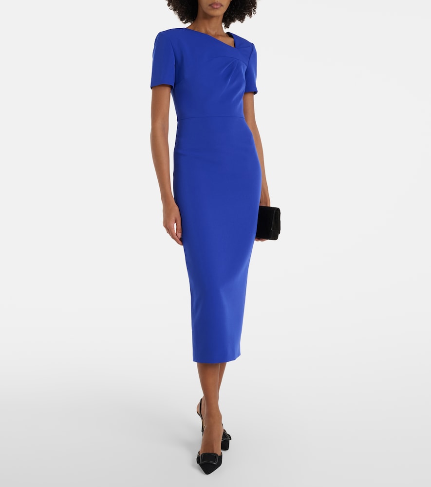  Roland Mouret Roland Mouret Midikleid Aus Crêpe 