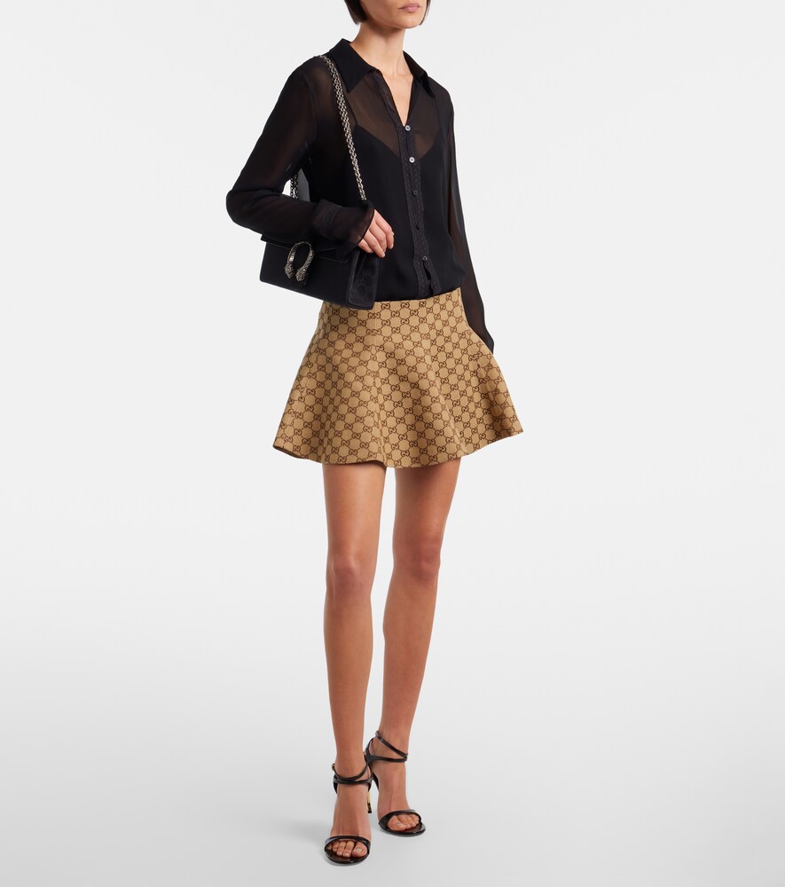 Gucci GG canvas miniskirt