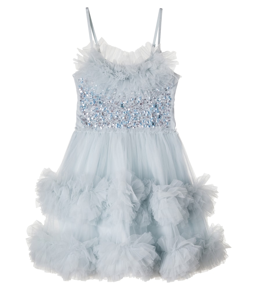 Tutu Du Monde Costal Glow cotton-trimmed embellished tulle dress