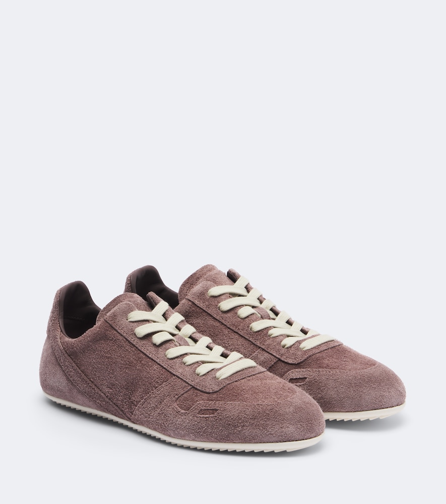Sneakers Minimal aus Veloursleder