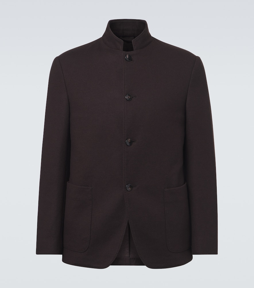 Giacca in lana e cashmere