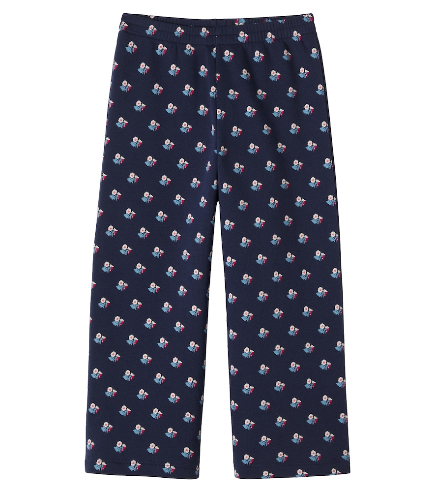 Pantaloni sportivi in felpa di cotone