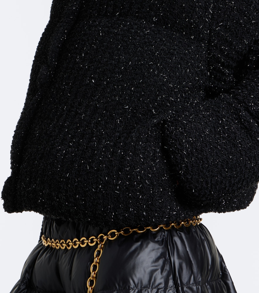 Almee Lamé Down Jacket