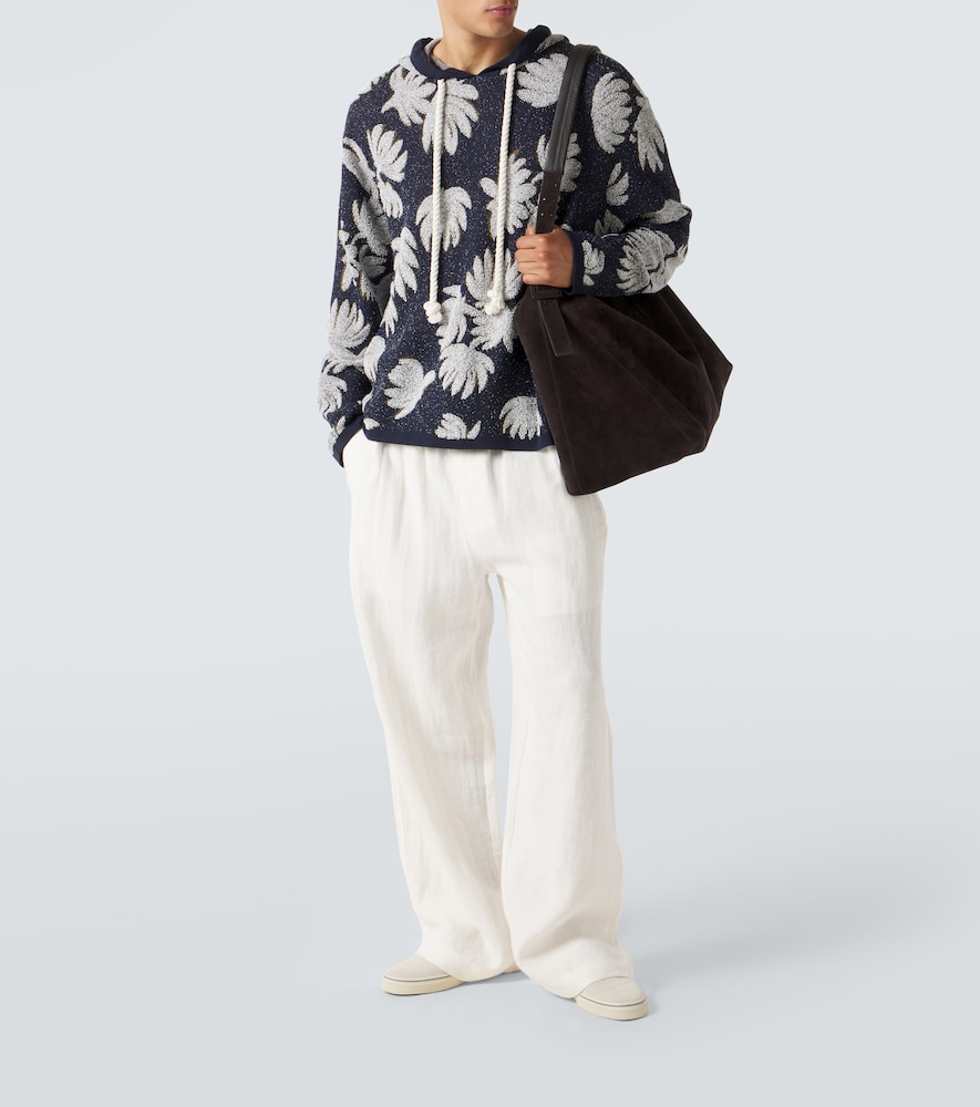 Jacquard Terry Hoodie