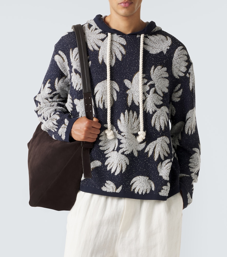  Commas Commas Jacquard Terry Hoodie 