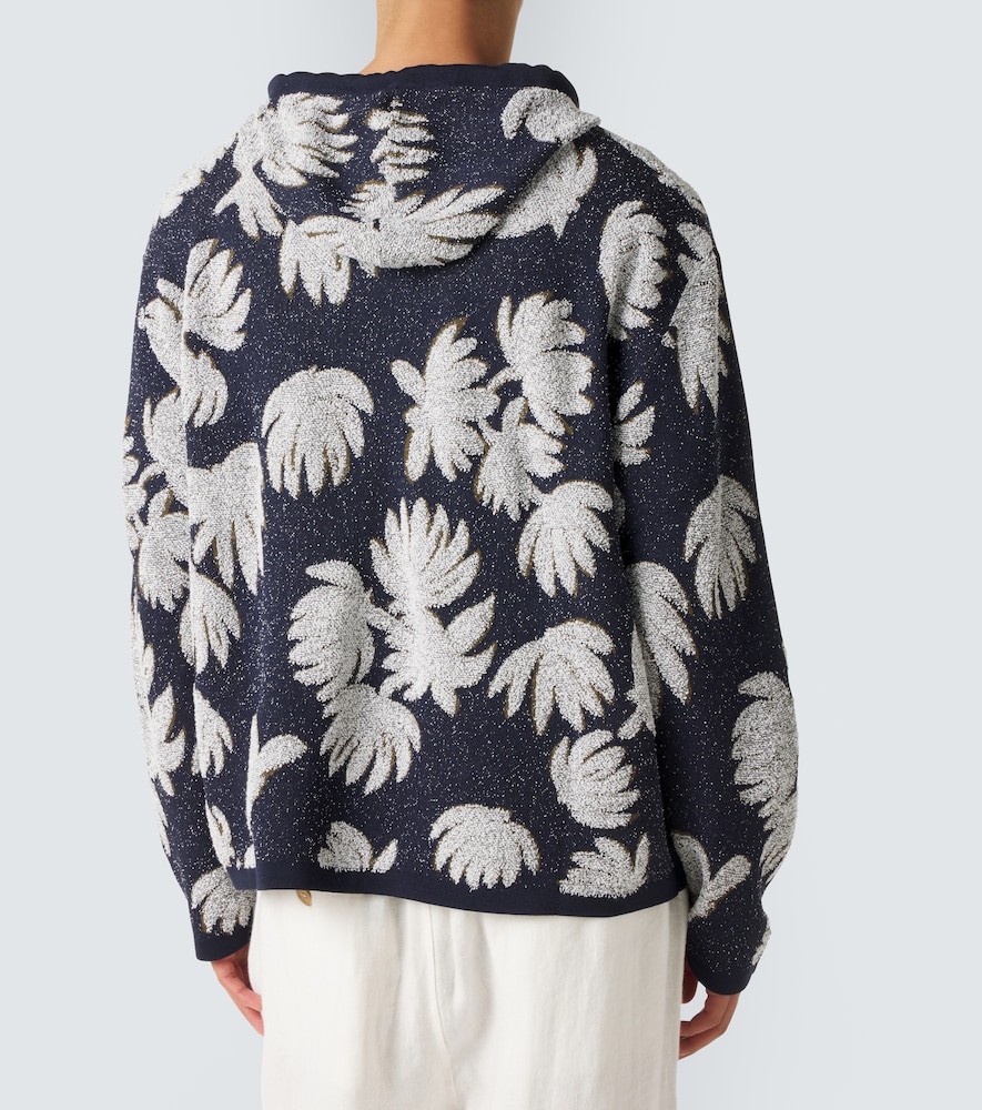  Commas Commas Jacquard Terry Hoodie 