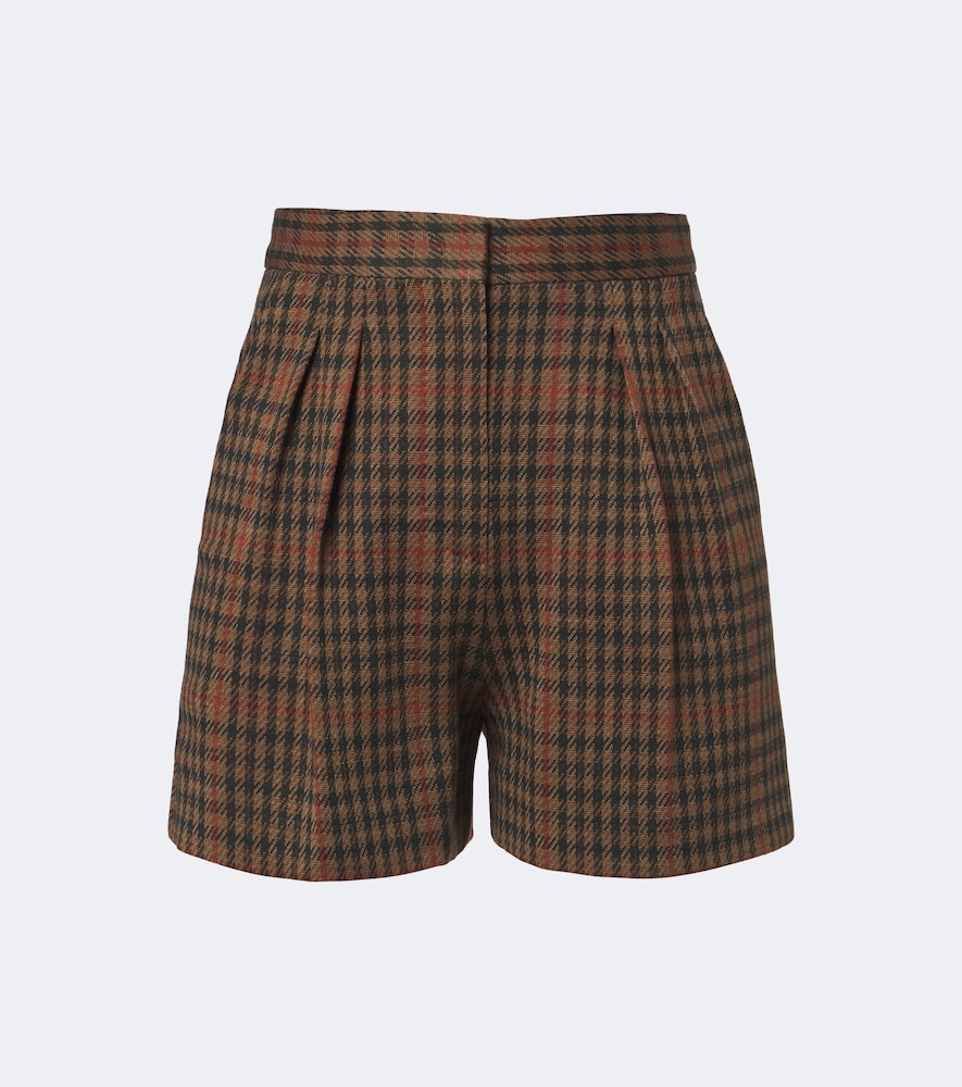 Shorts aus Wolle und Baumwolle