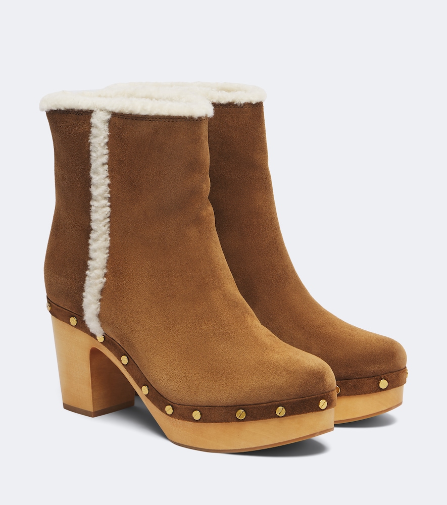 Ankle Boots Loreen aus Veloursleder