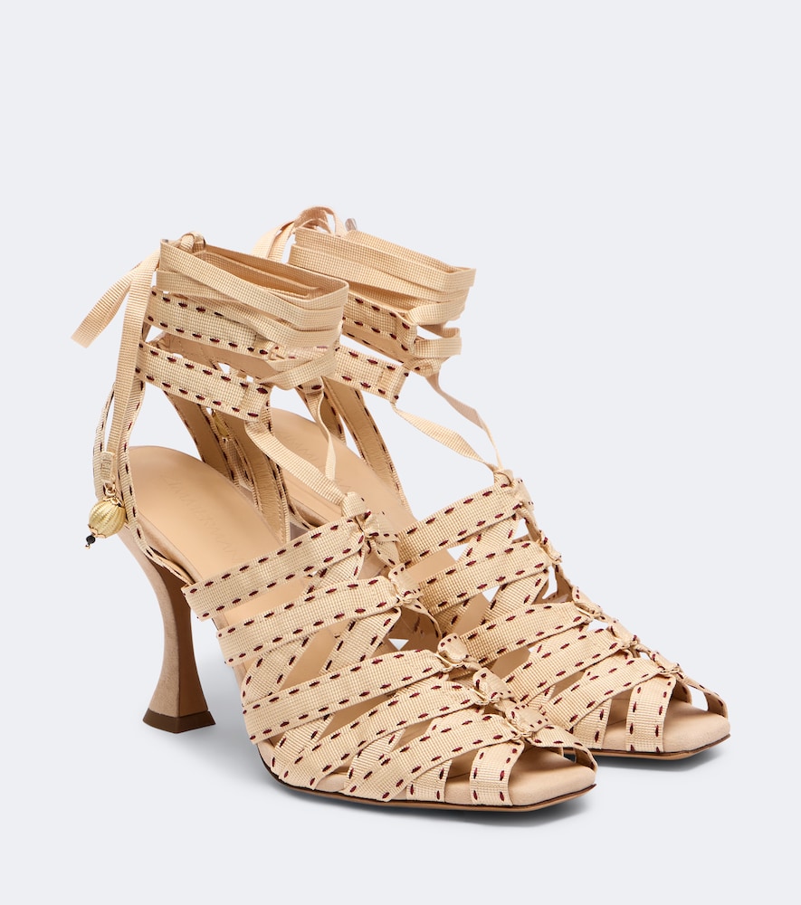 Sandali Corsage in canvas