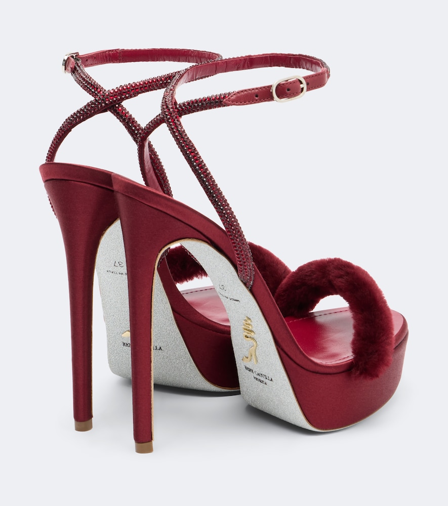 Embellished Platform Sandals