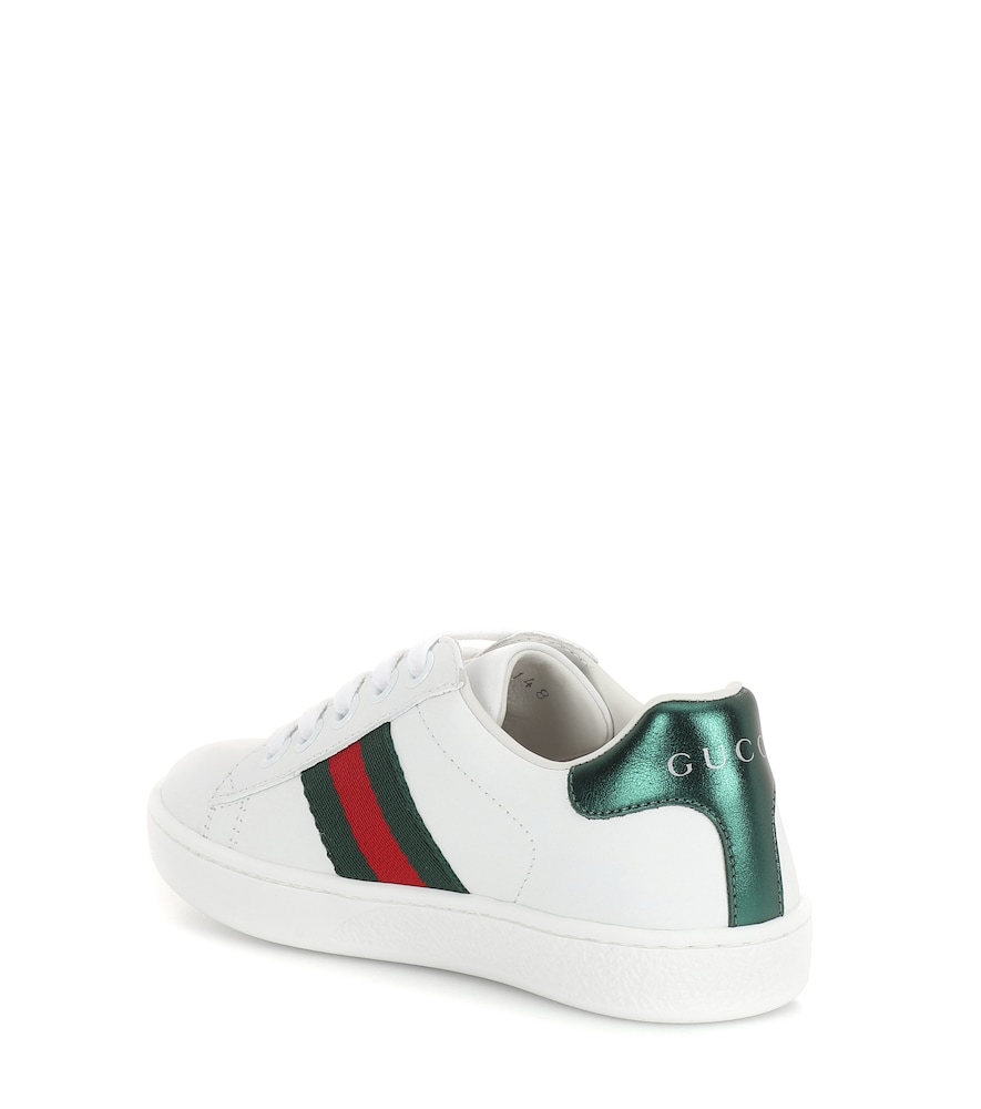  Gucci Kids Gucci Kids Sneakers Ace Aus Leder 