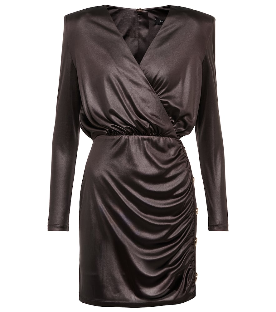 Balmain Ruched minidress