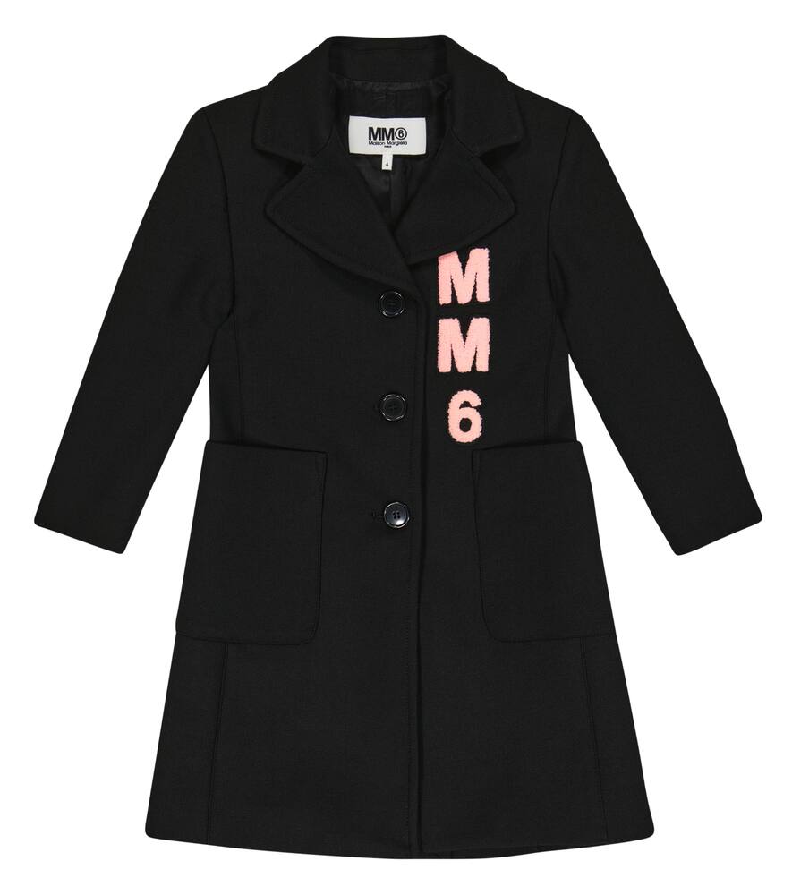MM6 Maison Margiela Kids Logo coat