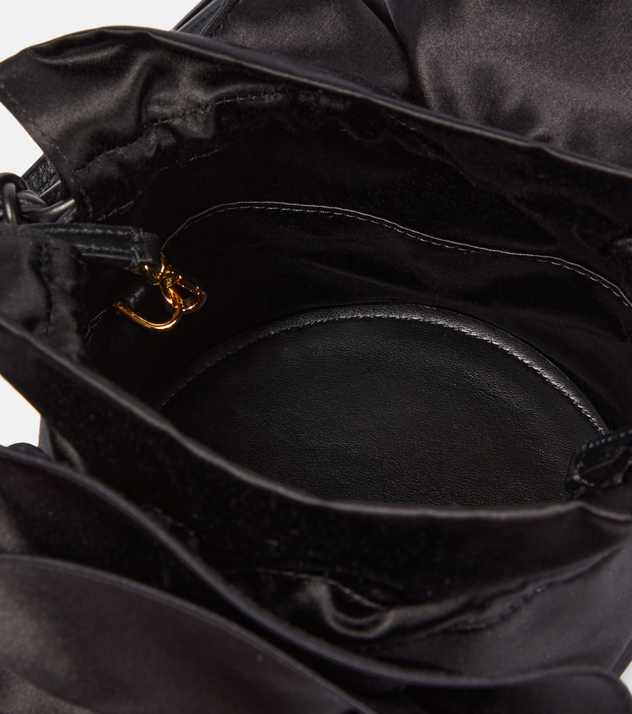  Magda Butrym Magda Butrym Ruched Satin Shoulder Bag 