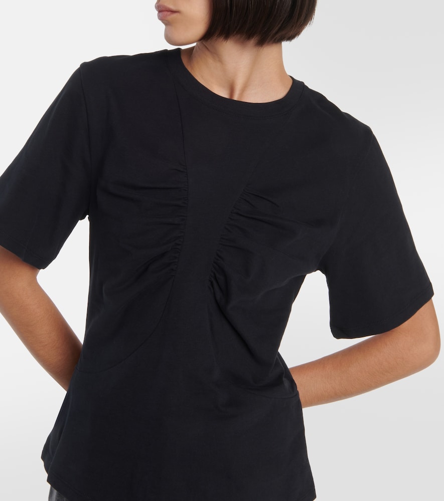  Isabel Marant Isabel Marant Camiseta Zeren De Algodón Drapeada 