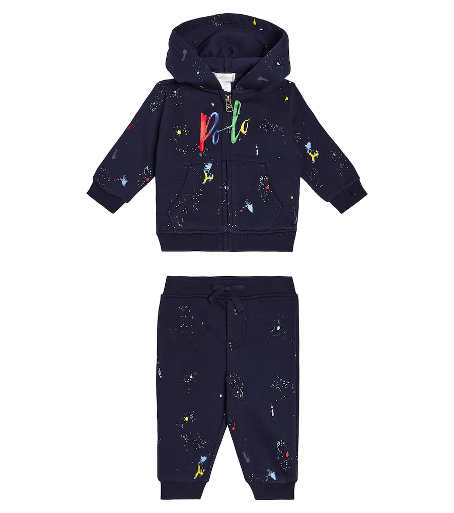Polo Ralph Lauren Kids Baby cotton-blend hoodie and sweatpants set
