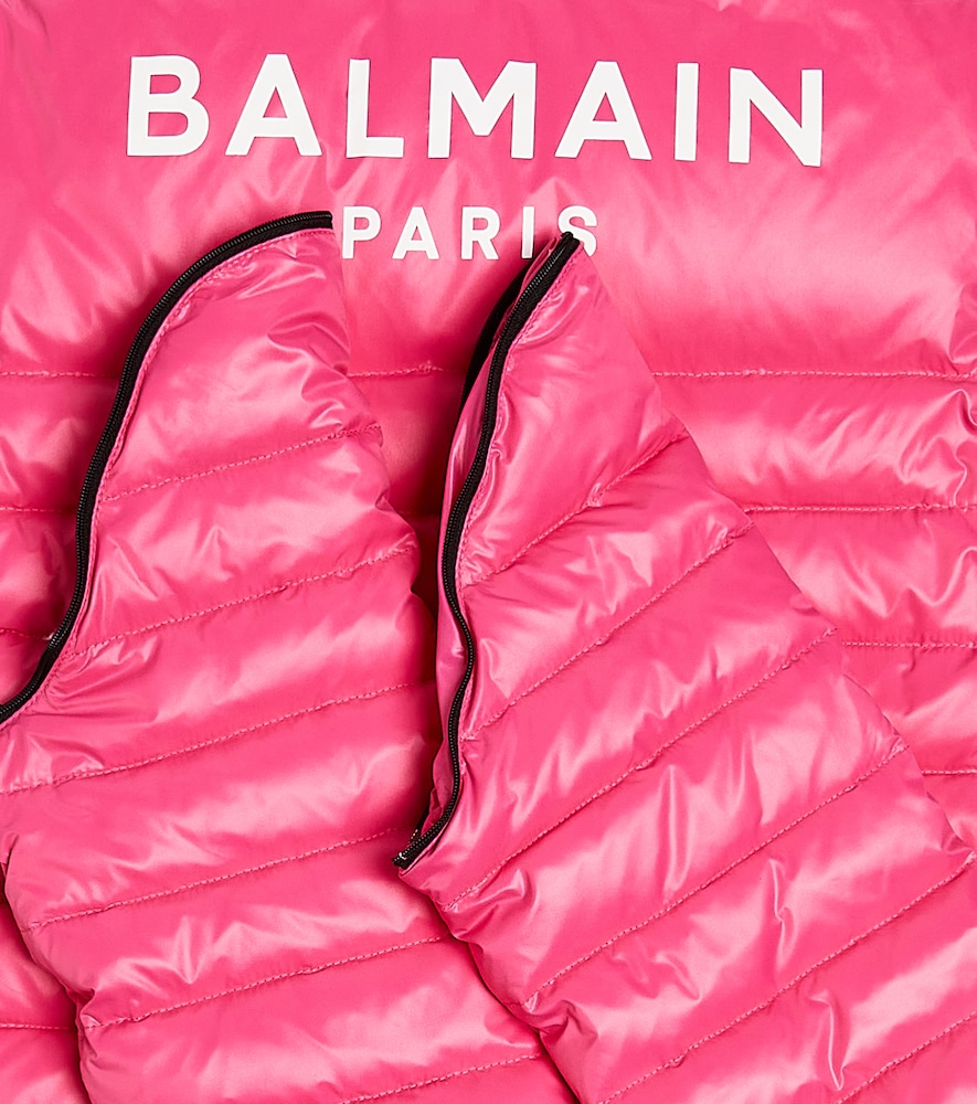  Balmain Kids Balmain Kids Logo Down Jacket 