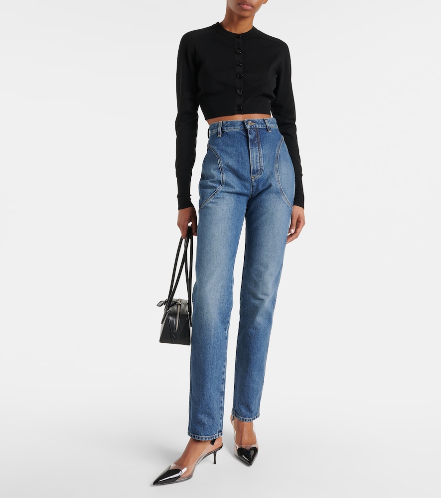 Alaïa High-rise slim jeans