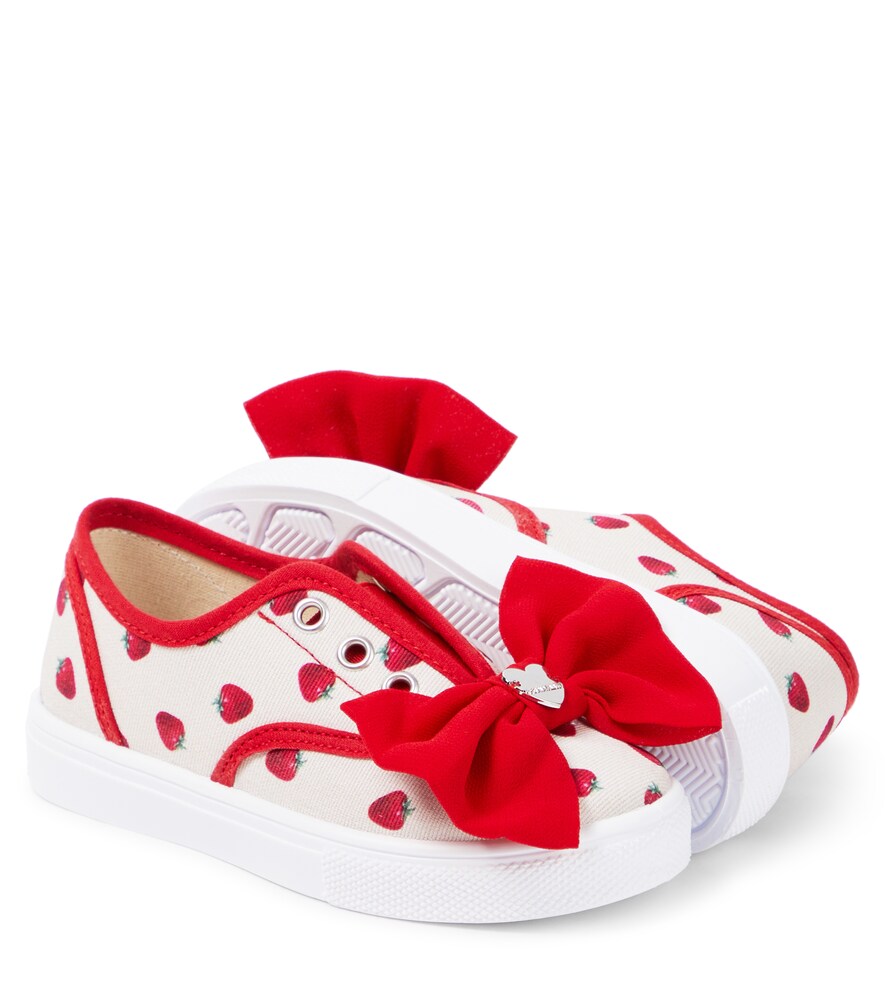  Monnalisa Monnalisa Zapatillas Estampadas Con Lazo 