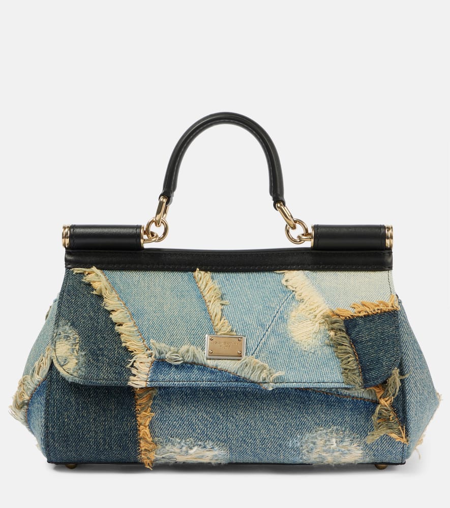 Dolce & Gabbana Sicily Medium patchwork tote bag