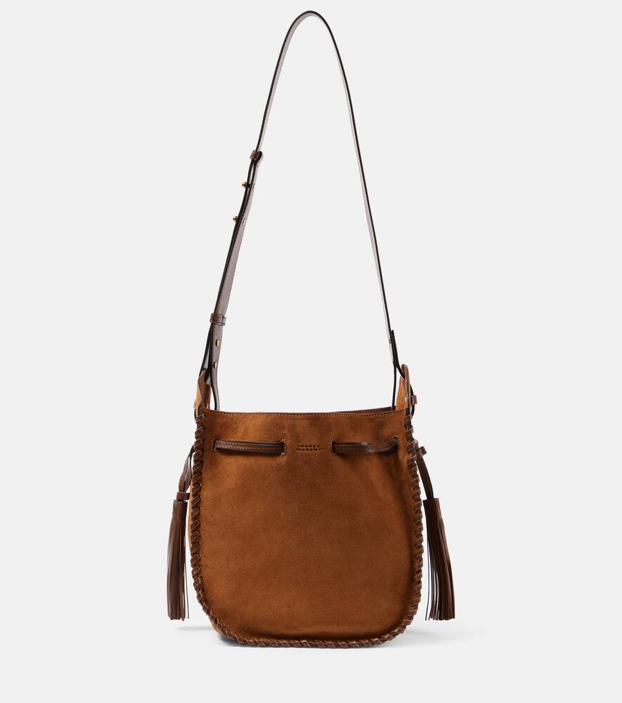 Isabel Marant Silao Medium suede bucket bag