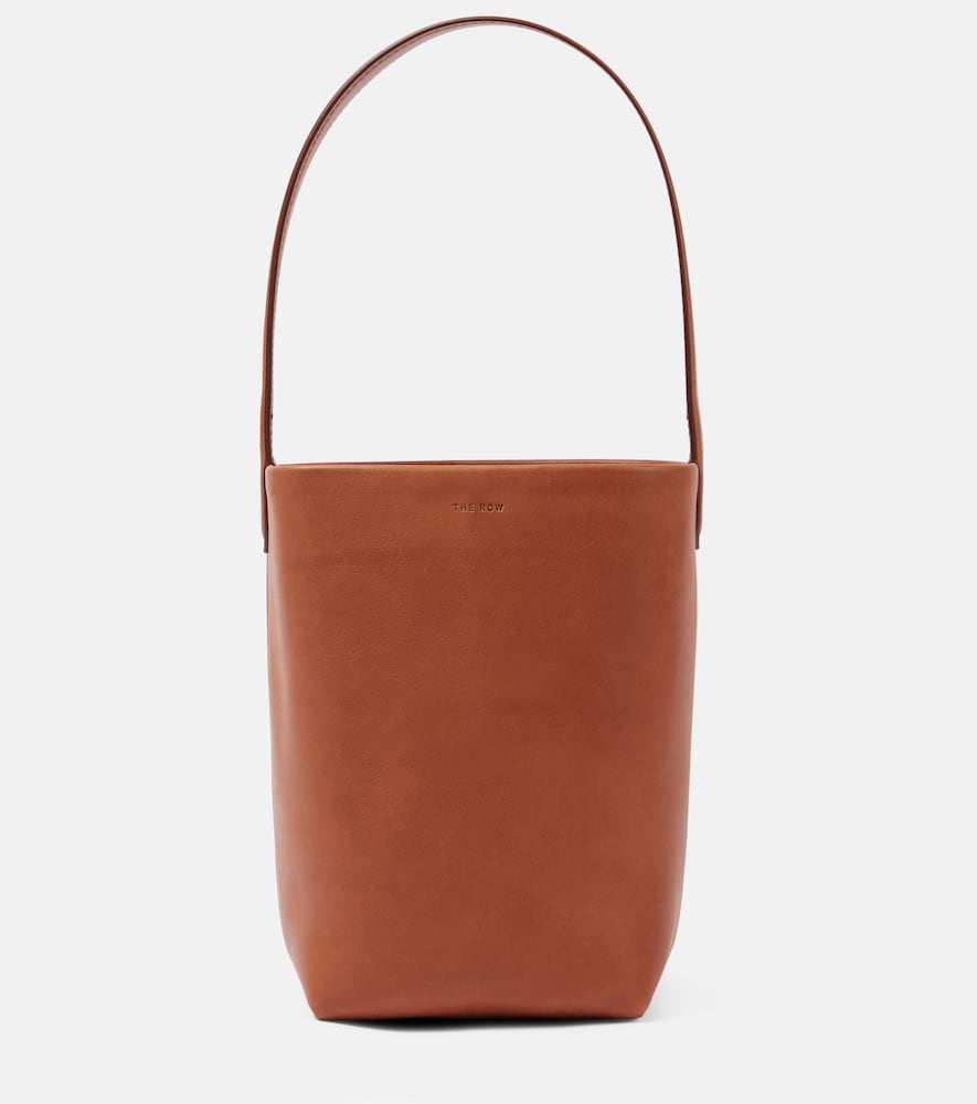 The Row Park N/S Small leather tote bag