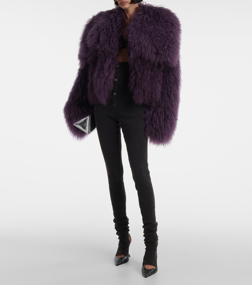  The Attico The Attico Jacke Aus Shearling 