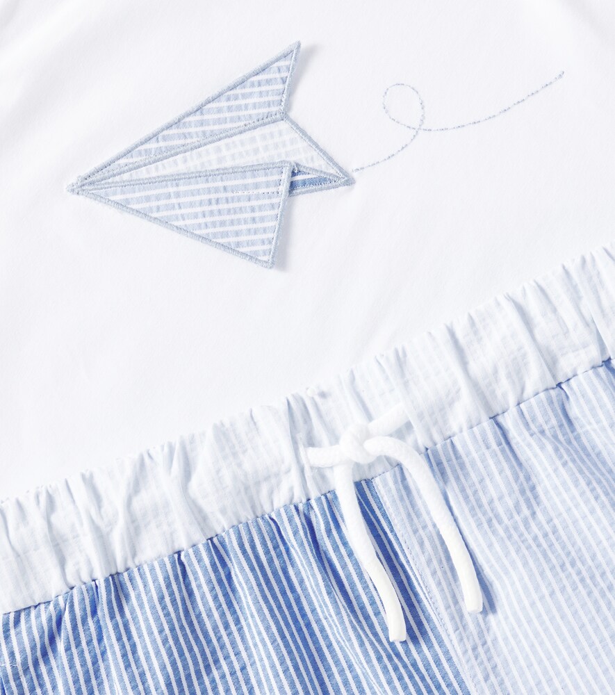  Patachou Patachou Set Aus T-shirt Und Shorts Aus Baumwolle 