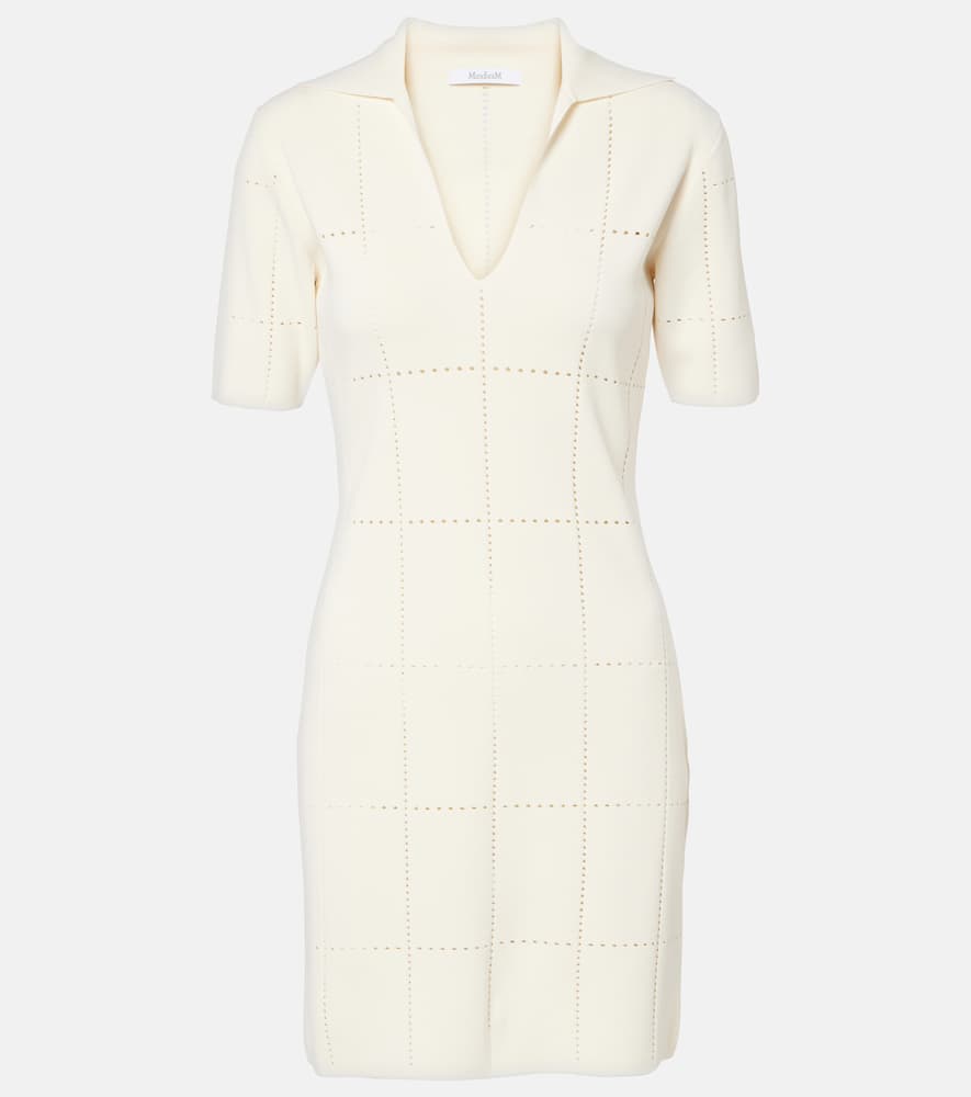 Max Mara Minikleid Olivi In Weiss