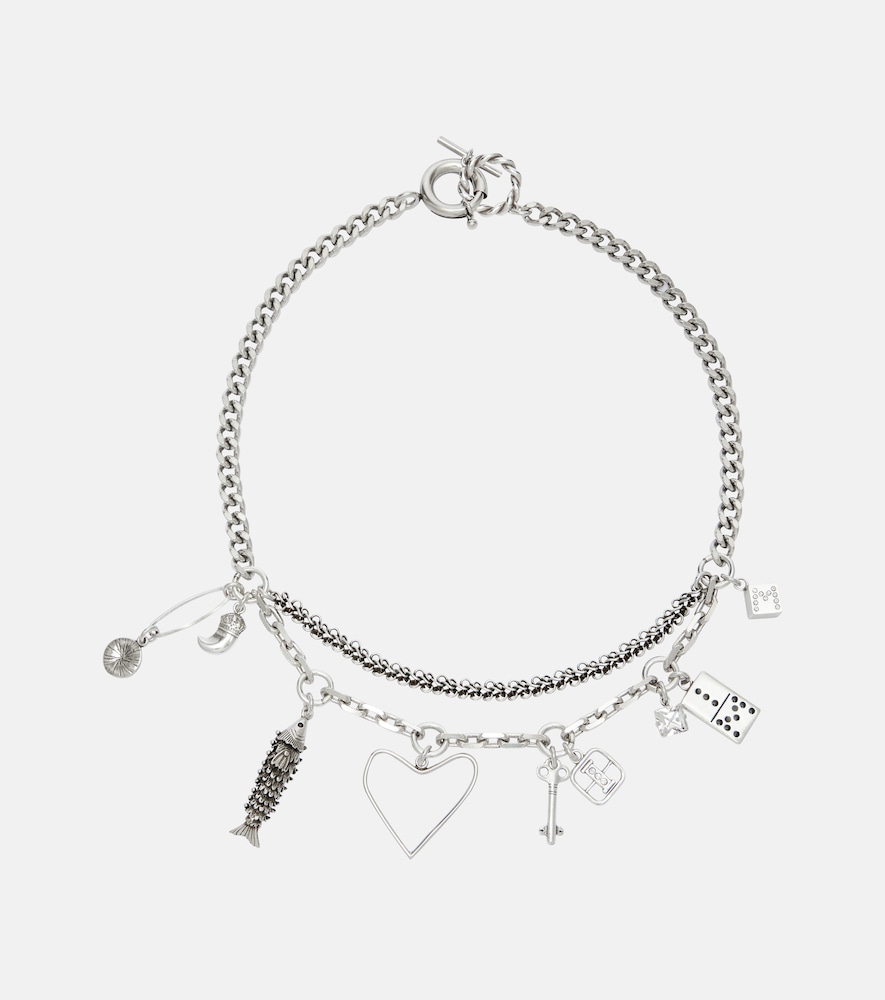 Isabel Marant Embellished chain necklace