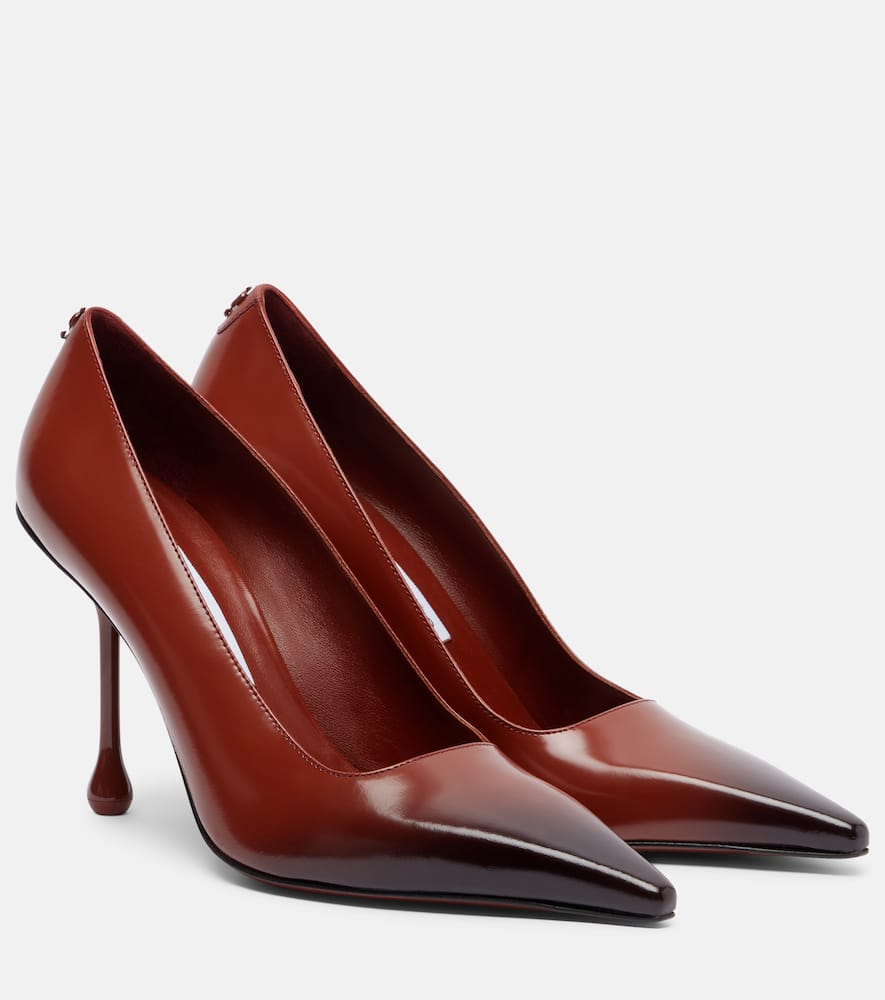 Jimmy Choo Ixia 95 Leather Pumps In Multi