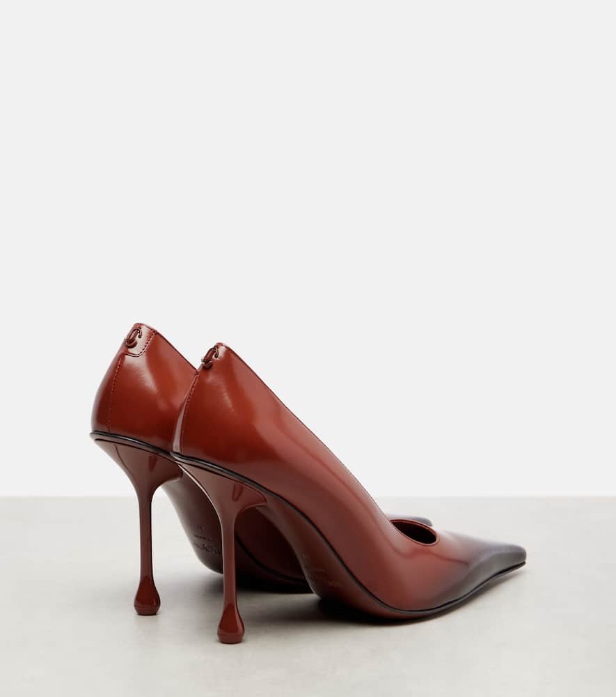 Jimmy Choo Ixia 95 Leather Pumps In Multi