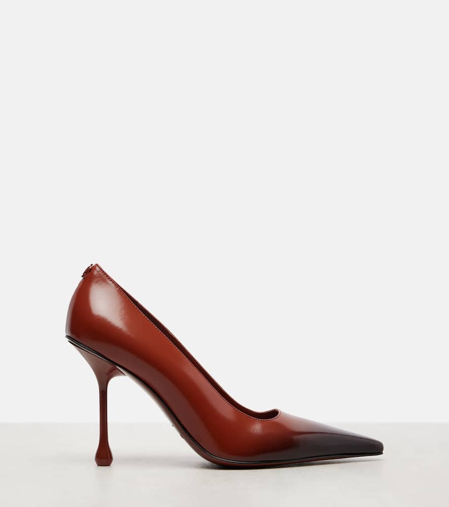 Jimmy Choo Ixia 95 Leather Pumps In Multi