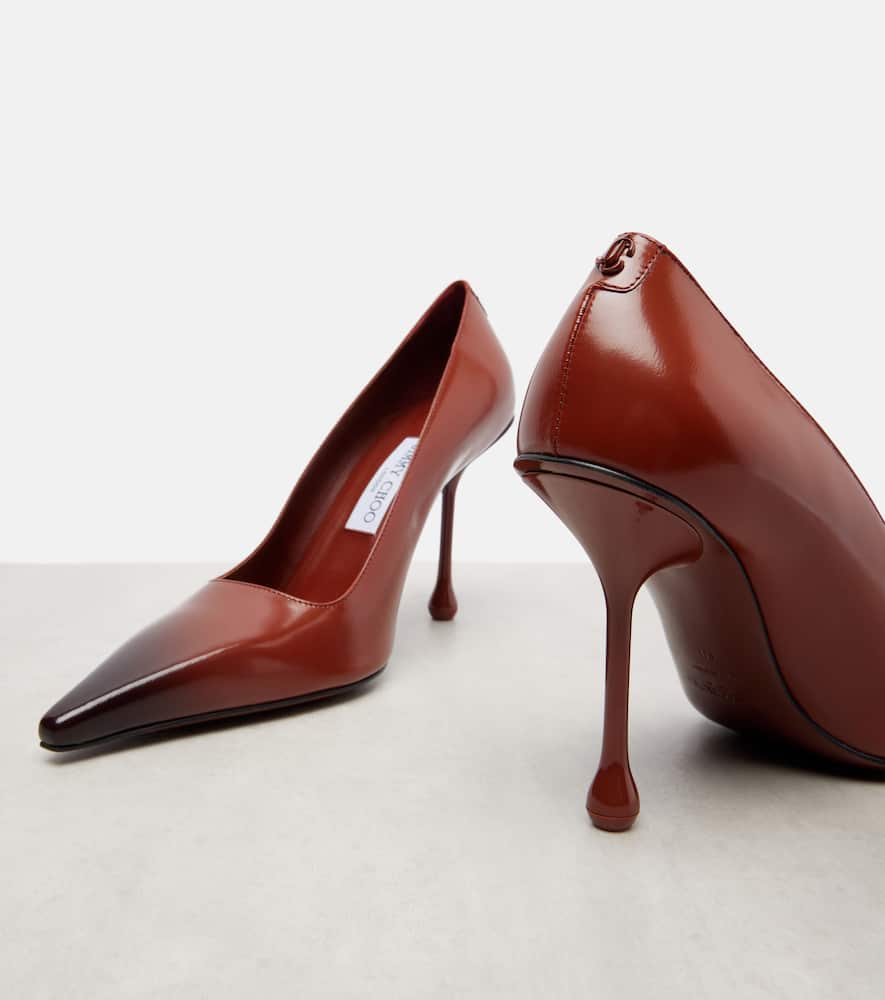 Jimmy Choo Ixia 95 Leather Pumps In Multi