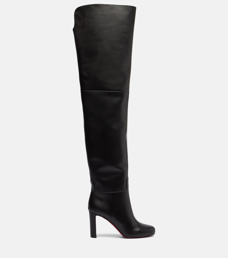  Christian Louboutin Christian Louboutin Overknee-stiefel Loo 85 Aus Leder 