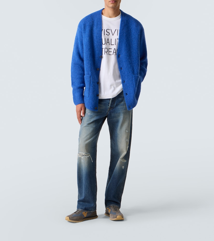 Social Sculpture 01 Distressed Straight Jeans