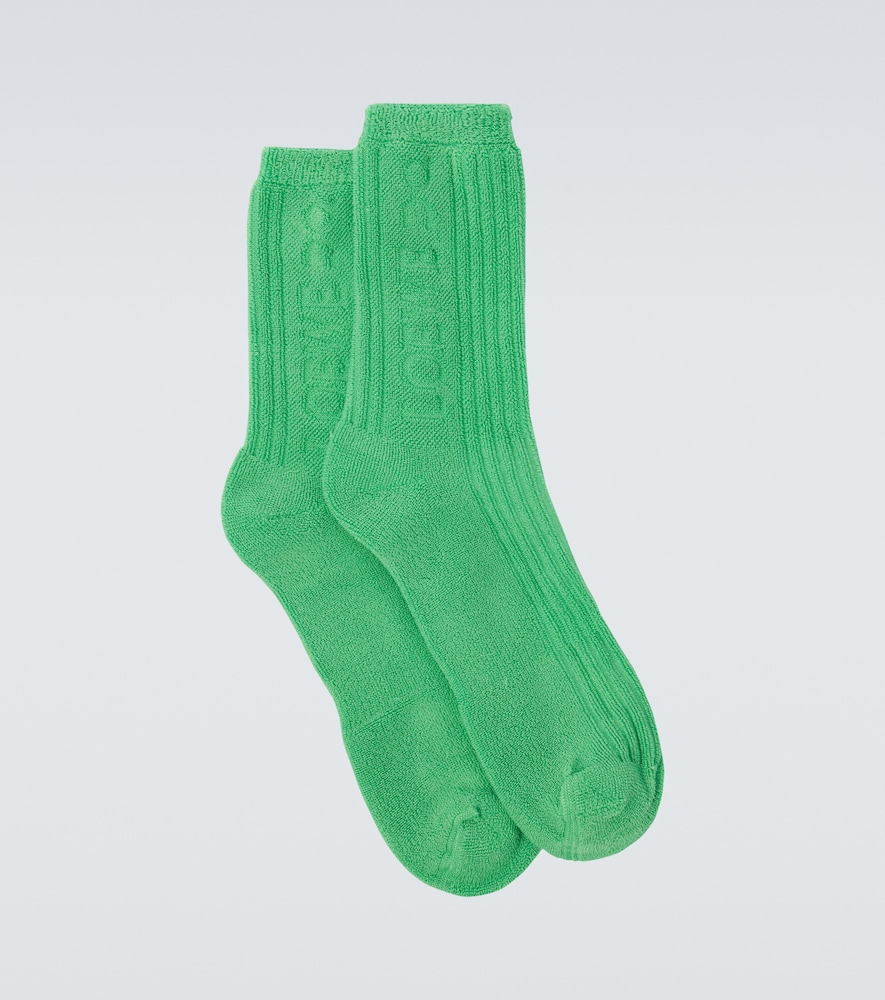 Loewe x On cotton-blend socks