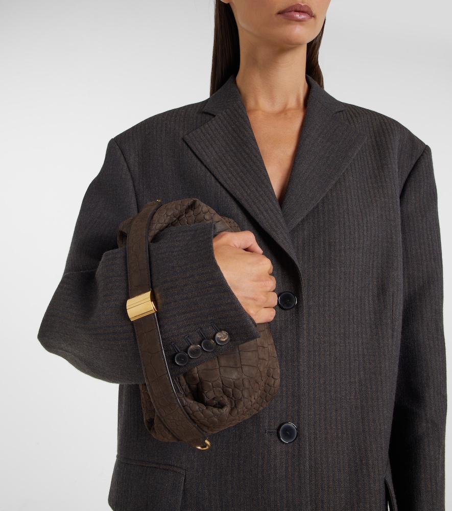  Calvin Klein Collection Calvin Klein Collection Andy Small Leather Shoulder Bag 