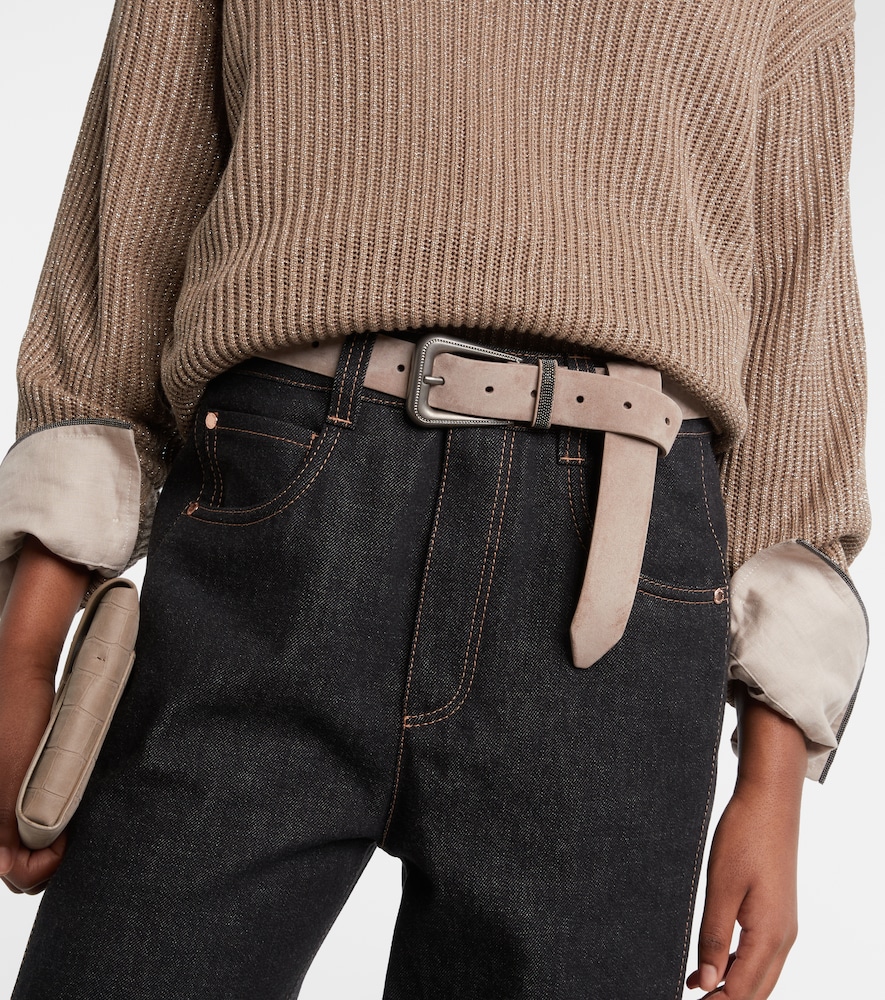 Brunello Cucinelli Brunello Cucinelli Suede Belt 