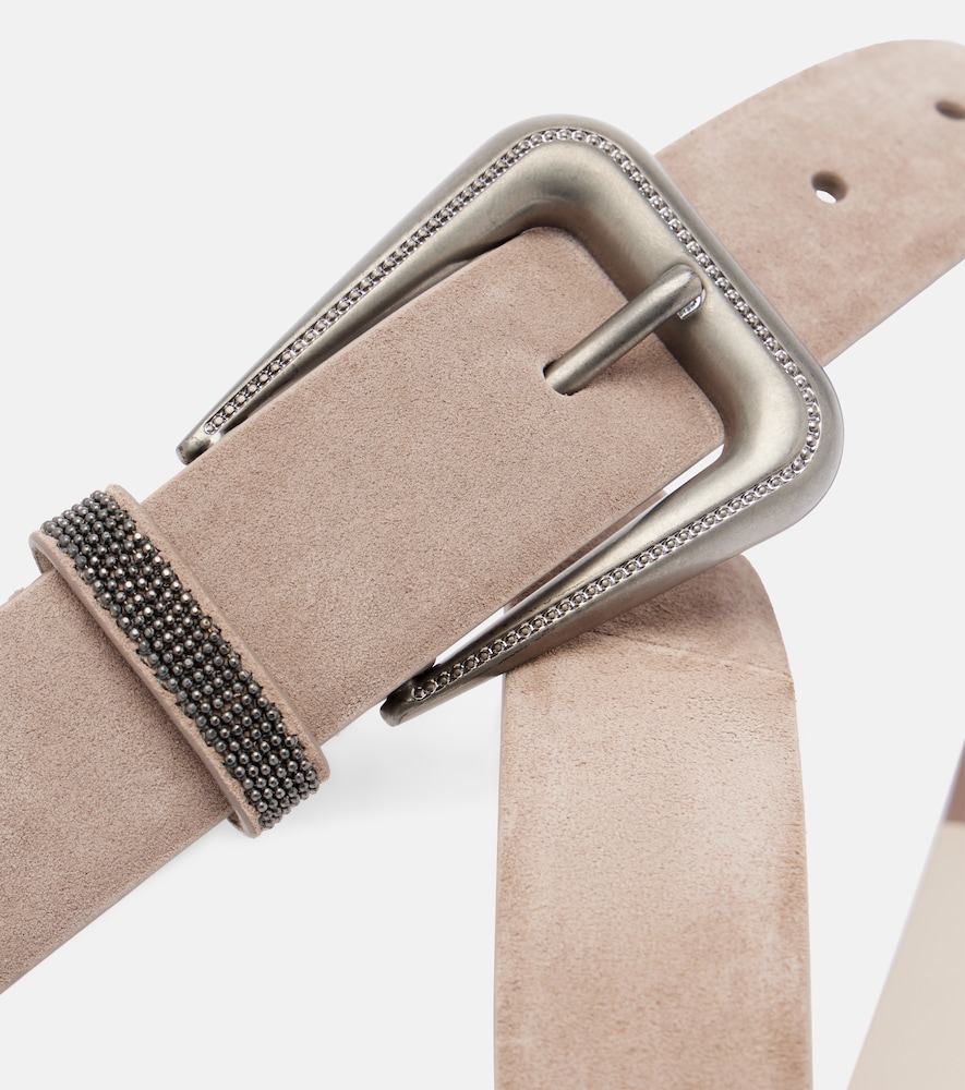  Brunello Cucinelli Brunello Cucinelli Suede Belt 