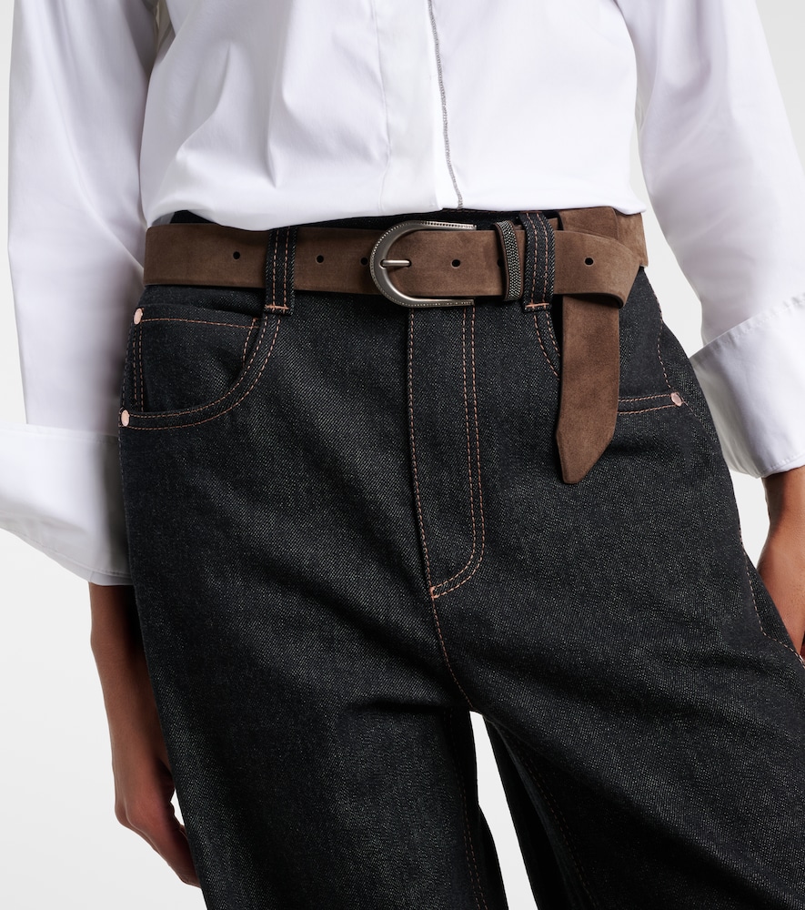  Brunello Cucinelli Brunello Cucinelli Suede Belt 