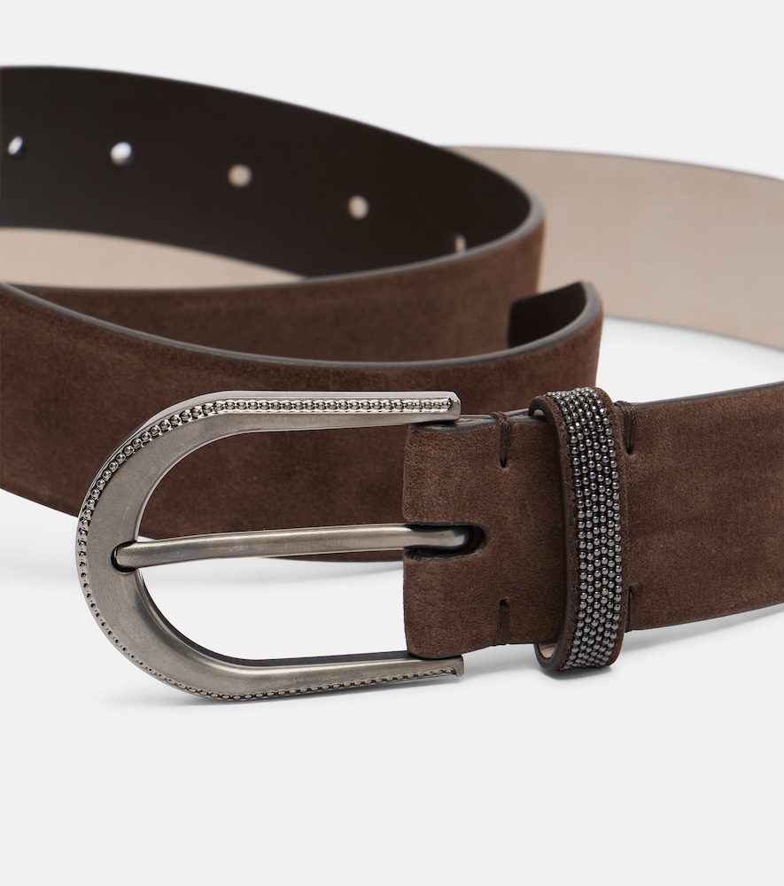  Brunello Cucinelli Brunello Cucinelli Suede Belt 
