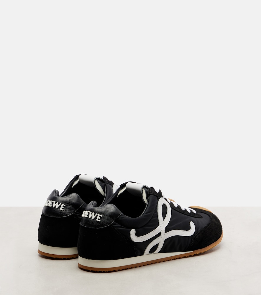  Loewe Loewe Ballet Runner 2.0 Suede-trimmed Sneakers 