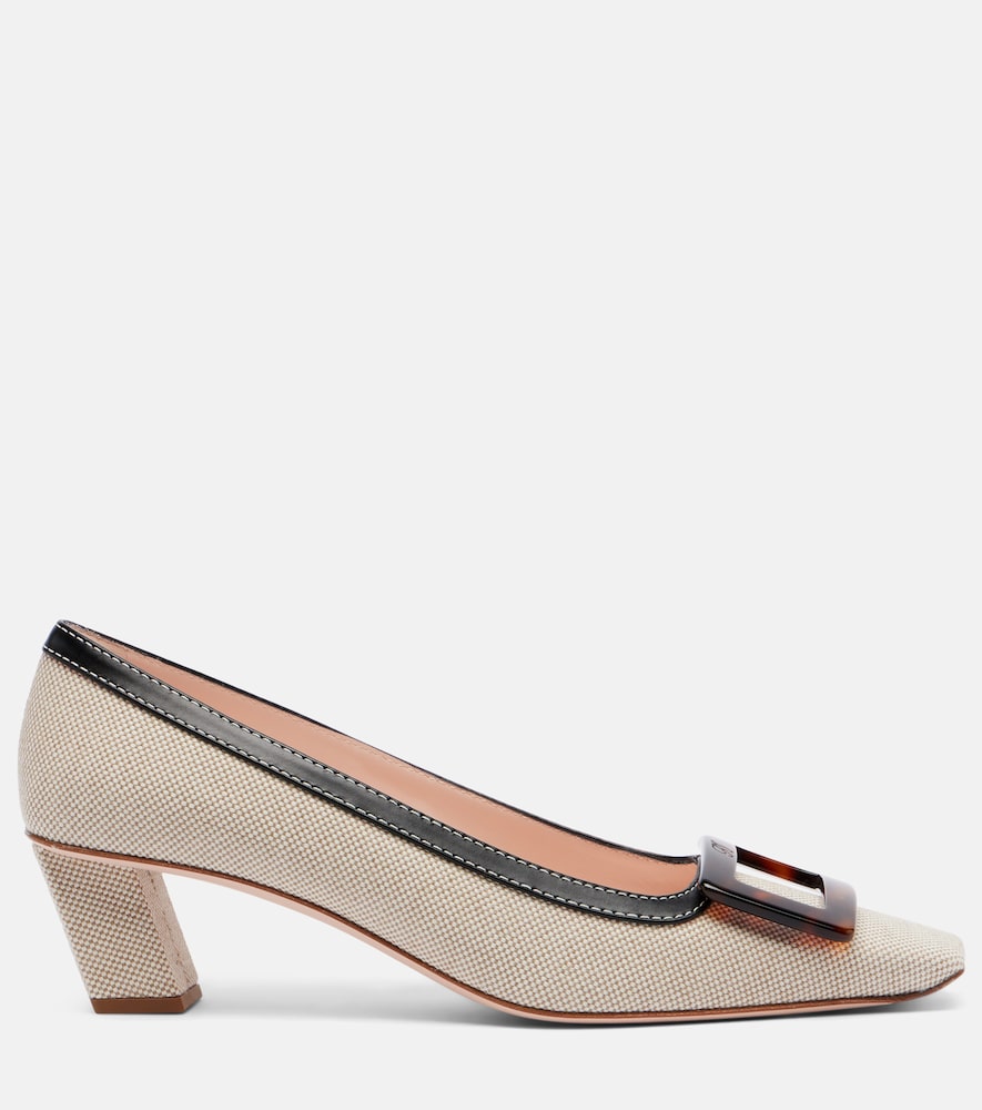  Roger Vivier Roger Vivier Pumps Belle Vivier 45 Aus Canvas 